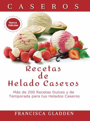 cover image of Recetas de Helado Caseros